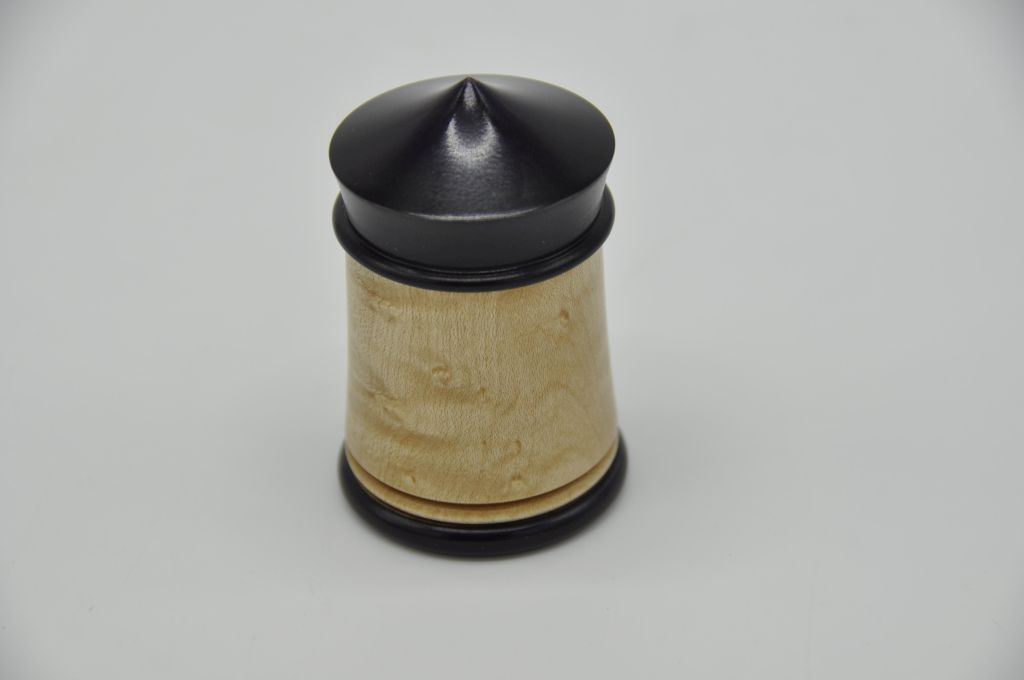 Lidded Box from Maple and Olivewood
